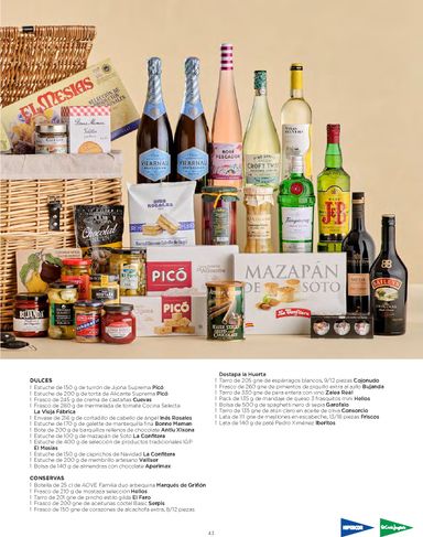 Folleto El Corte Inglés - El Corte Inglés - Cestas de Navidad del 09/10 al 25/12 - página 43