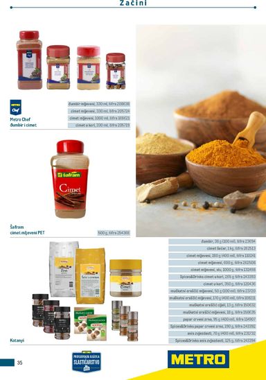 Katalog Metro - Metro - Poslovna rješenja - Proizvodi za slastičarstvo vrijedi od 01.01. do 31.12. - stranica 35