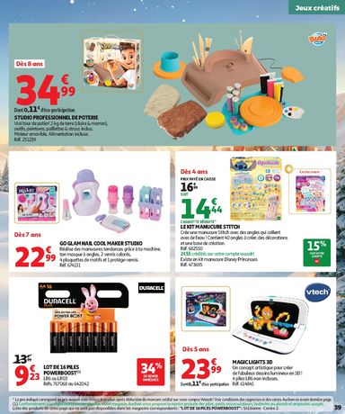 Folder Auchan - Auchan - Jouets de Noël van 16/10 tot 06/12 - side 39