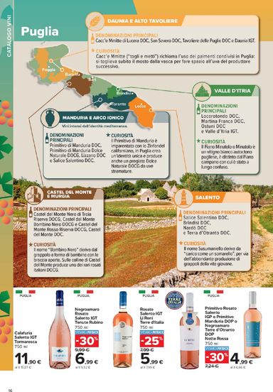 Volantino Carrefour - Carrefour - Catalogo vini valido dal 05/10 al 08/11 - pagina 16