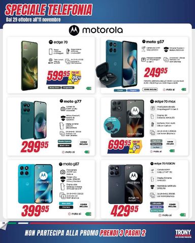 Volantino Trony - Trony - Prendi 3 paghi 2! valido dal 29/10 al 23/11 - pagina 38
