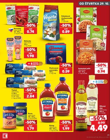 Leták Kaufland - Kaufland od 29.10. do 04.11. - strana 25