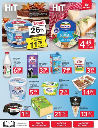 Gazetka Selgros - Selgros cash&carry - Oferta spożywcza od 22.10. do 04.11. - strona 11