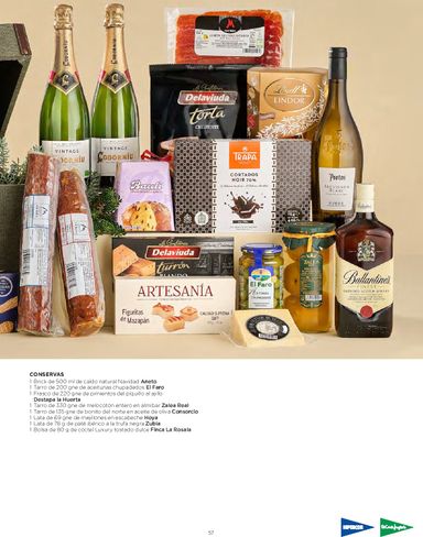Folleto El Corte Inglés - El Corte Inglés - Cestas de Navidad del 09/10 al 25/12 - página 57
