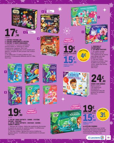 Catalogue E.Leclerc - E.Leclerc - Jouets de Noël valable dès le 20/10 au 05/12 - page 85