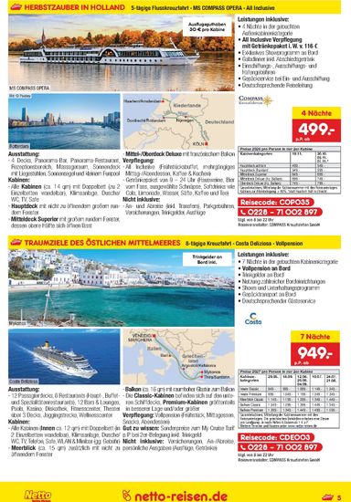 Prospekt Netto - Netto Marken Discount - Reisen gültig ab 01.10. bis 31.10. - seite 5
