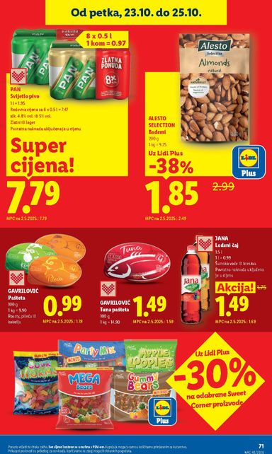 Katalog Lidl - Lidl vrijedi od 19.10. do 25.10. - stranica 71
