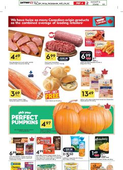 Safeway flyer from Thursday 10-22