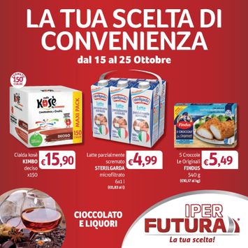 Volantino Iper Futura - Iper Futura valido dal 15/10 al 25/10 - pagina 1
