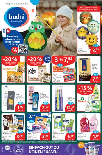 Prospekt Budni - BUDNI gültig ab 26.10. bis 30.10. - seite 1