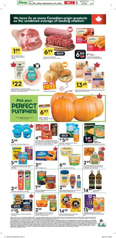 Flyer Sobeys - Sobeys valid since 10-22 until 10-28 - page 2