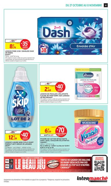 Catalogue Intermarché - Intermarché valable dès le 27/10 au 08/11 - page 28