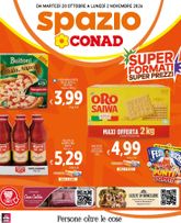 Spazio Conad - Super Formati Super Prezzi valido da martedì 20/10/2026