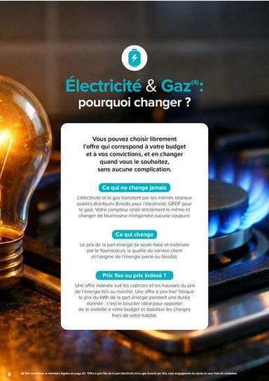 Catalogue Carrefour Market - Carrefour Énergies valable dès le 22/09 au 31/10 - page 8