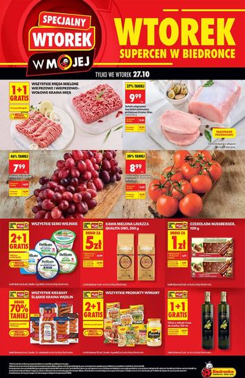 Leták Biedronka - Biedronka - Specjalny wtorek od 27.10. do 27.10. - strana 1