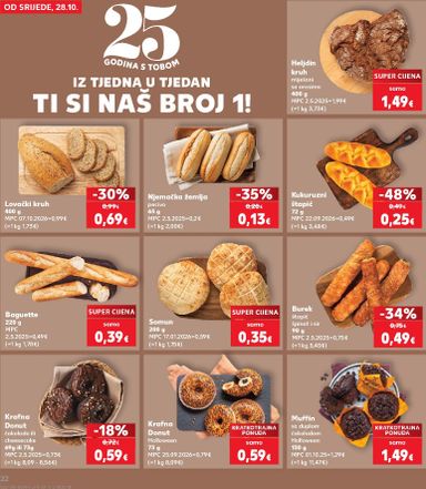 Katalog Kaufland - Kaufland vrijedi od 28.10. do 03.11. - stranica 22