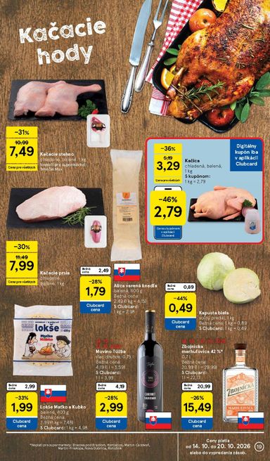 Leták Tesco - Tesco supermarket od 14.10. do 20.10. - strana 19