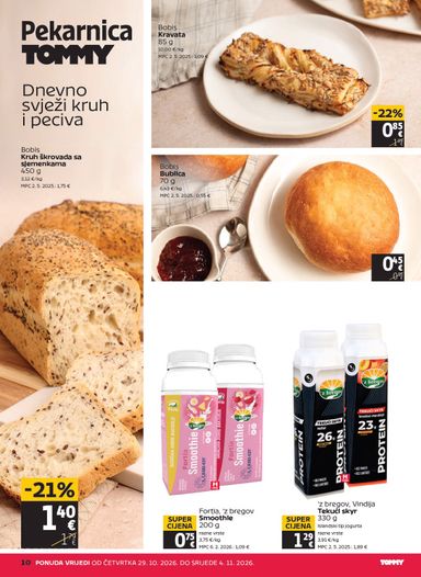 Katalog Tommy - Tommy vrijedi od 29.10. do 04.11. - stranica 10