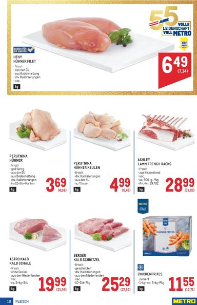 METRO-Flugblatt - Metro - Profi gültig ab 15.10. bis 28.10. - seite 10