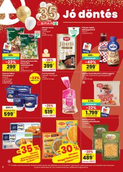 Spar akciós újság, érvényes csütörtöktől 10.29.