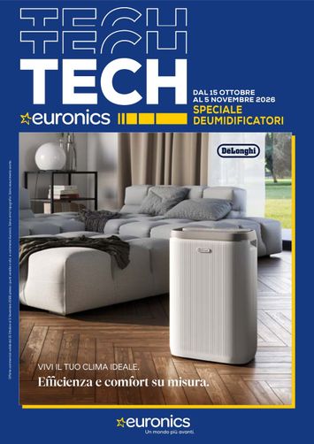 Volantino Euronics - Euronics - De Longhi valido dal 15/10 al 05/11 - pagina 1