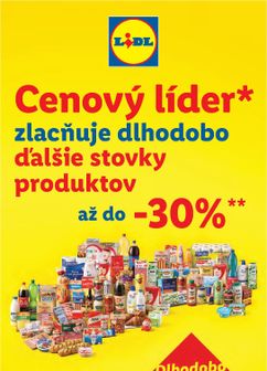 Lidl leták platný od pondelka 12.10.
