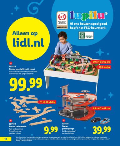 Folder Lidl - Lidl - Speelgoedboek van 09-10 tot 05-12 - side 18
