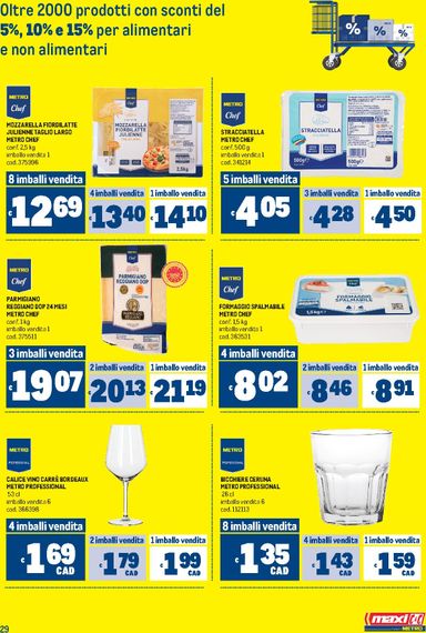 Volantino METRO - Metro - Merano e Brunico valido dal 22/10 al 04/11 - pagina 29