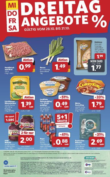 Prospekt Combi - Combi gültig ab 26.10. bis 30.10. - seite 30