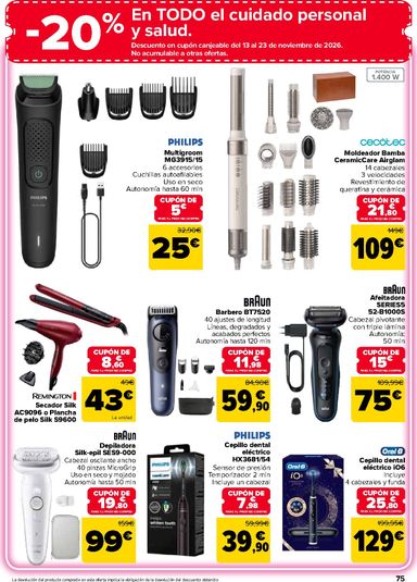 Folleto Carrefour - Carrefour del 27/10 al 12/11 - página 85