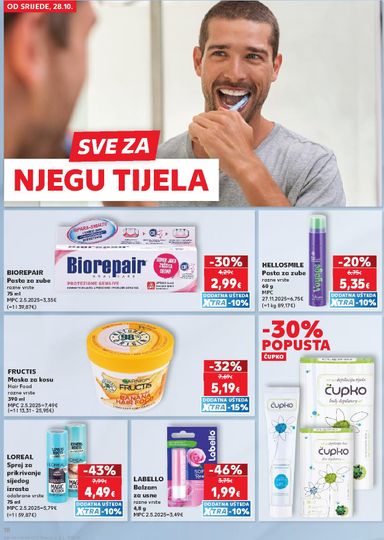 Katalog Kaufland - Kaufland - Ti si naš broj 1 vrijedi od 28.10. do 03.11. - stranica 18