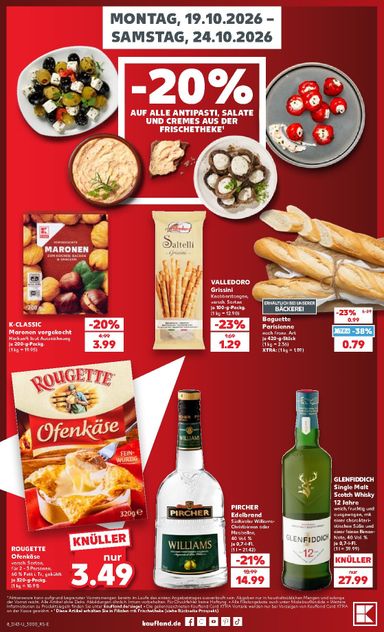 Leták Kaufland Německo - Kaufland Německo - Herbst auf dem Tisch od 19.10. do 24.10. - strana 8