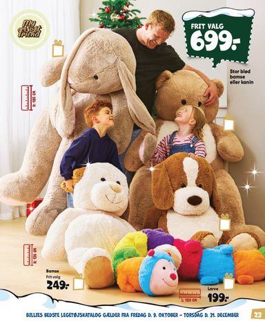 Brochurer Bilka - Bilka - Billies bedste legetøjskatalog gyldig fra 09.10. til 31.12. - side 23