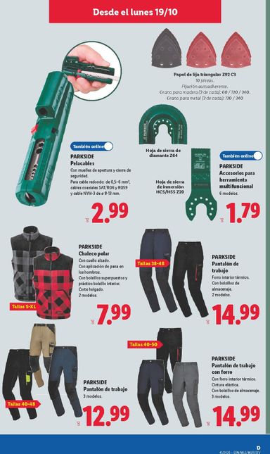 Folleto Lidl - Lidl - Bazar del 19/10 al 25/10 - página 11