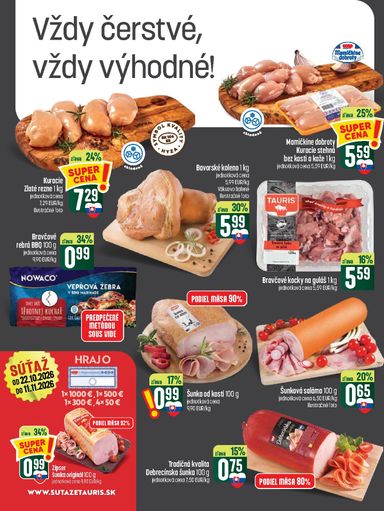 Leták COOP Jednota - COOP Jednota - Tempo od 29.10. do 04.11. - strana 6