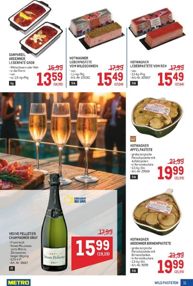 METRO-Flugblatt - Metro - Wild Spezial gültig ab 17.09. bis 25.11. - seite 11