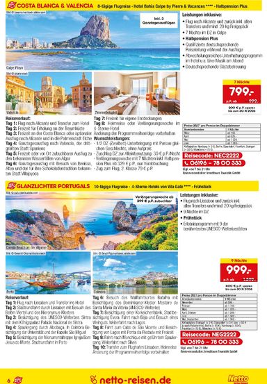 Prospekt Netto - Netto Marken Discount - Reisen gültig ab 15.10. bis 31.10. - seite 6
