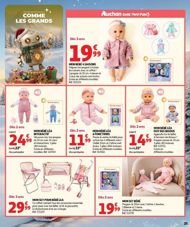 Catalogue Auchan - Auchan - Jouets de Noël valable dès le 16/10 au 06/12 - page 25
