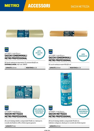 Volantino METRO - Metro - Catalogo Detergenza valido dal 04/06 al 04/06 - pagina 59