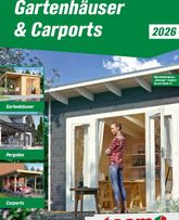 Toom - Gartenhäuser & Carports-Prospekt gültig ab Sonntag 01.03.2026