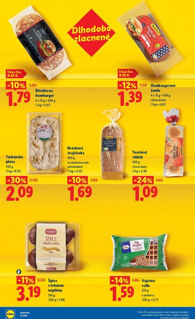 Leták Lidl - Lidl - Dlhodobo zlacnené od 03.07. do 31.12. - strana 6