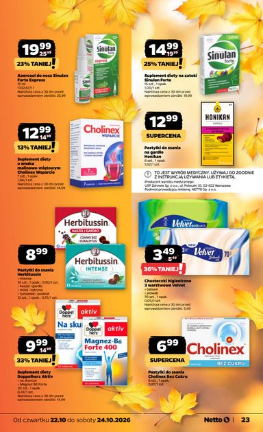 Gazetka Netto - Netto - Non Food od 22.10. do 24.10. - strona 23