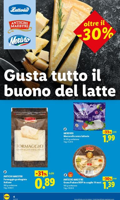Volantino Lidl - Lidl - Nuova apertura Arezzo valido dal 29/10 al 04/11 - pagina 4