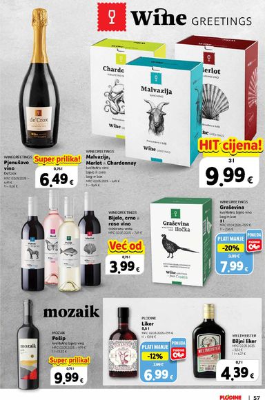 Katalog Plodine - Plodine - Vrijedni kupovine vrijedi od 22.10. do 04.11. - stranica 57