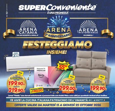 Volantino Super Conveniente - Super Conveniente - Arena di Catania/Arena di Misterbianco valido dal 13/10 al 22/10 - pagina 32