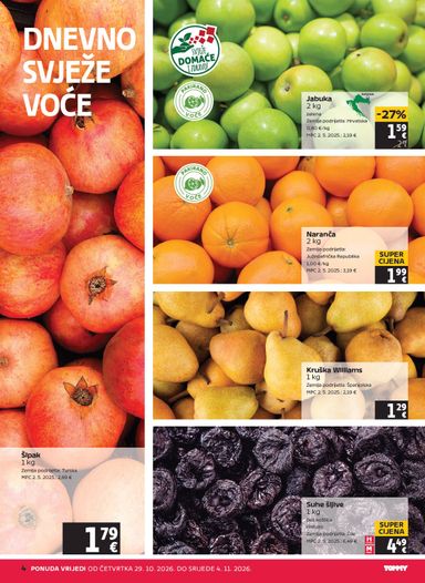 Katalog Tommy - Tommy vrijedi od 29.10. do 04.11. - stranica 4
