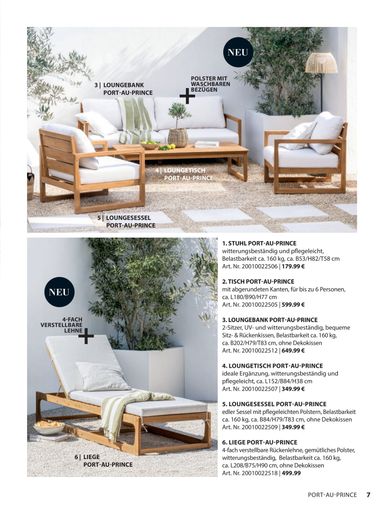 Prospekt Dehner - Dehner - Gartenmöbel Trends gültig ab 02.03. bis 31.10. - seite 7