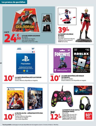 Catalogue Auchan - Auchan valable dès le 13/10 au 25/10 - page 60