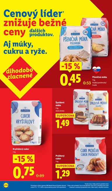 Leták Lidl - Lidl - Cenový líder zlacňuje od 05.02. do 31.12. - strana 12