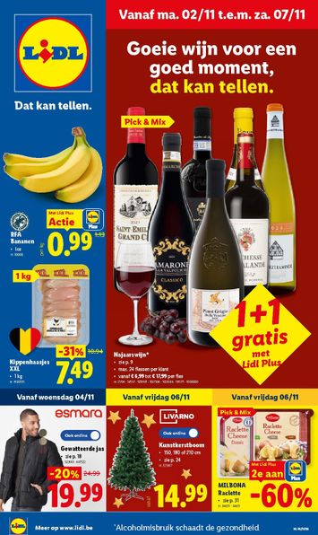 Folder Lidl - Lidl van 02/11 tot 07/11 - side 1